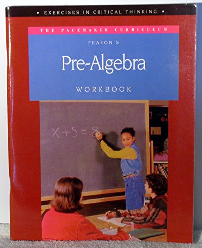 Pre-Algebra Critical Thinking Workbook - 9800