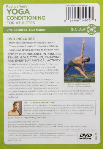 Yoga Conditioning for Athletes DVD with Rodney Yee - 9061