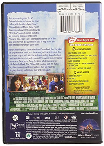 CAMP ROCK (EXTENDED ROCK STAR ED - 4320