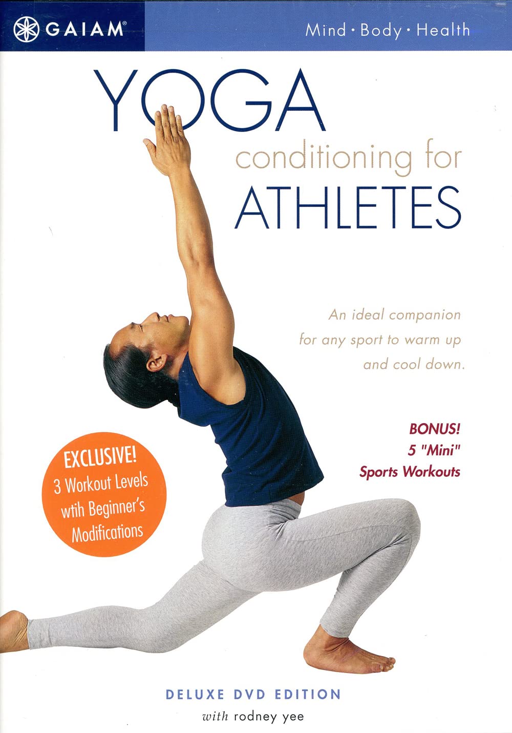 Yoga Conditioning for Athletes with Rodney Yee Deluxe DVD Edition - 6845