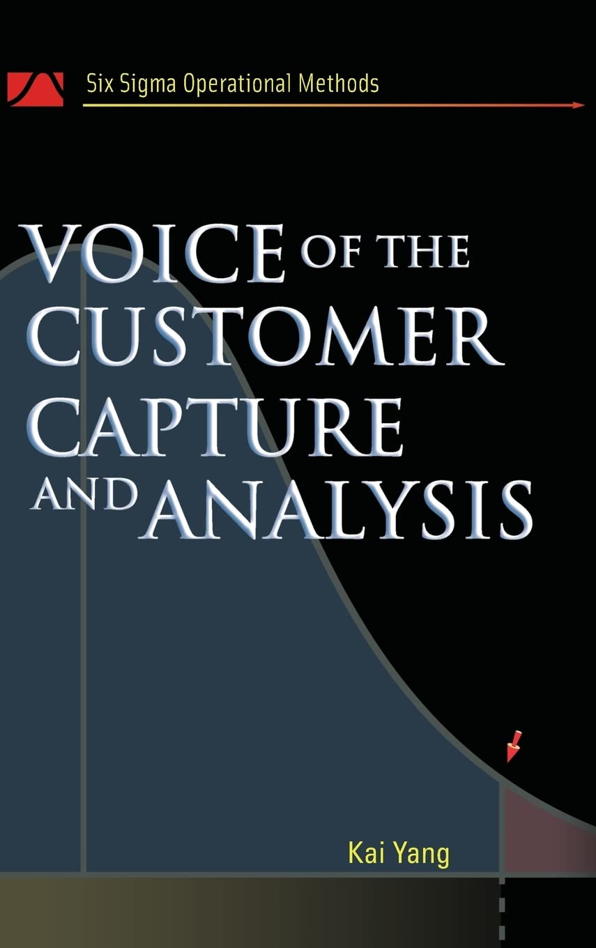 Voice of the Customer: Capture and Analysis (Six Sigma Operational Methods) - 4323