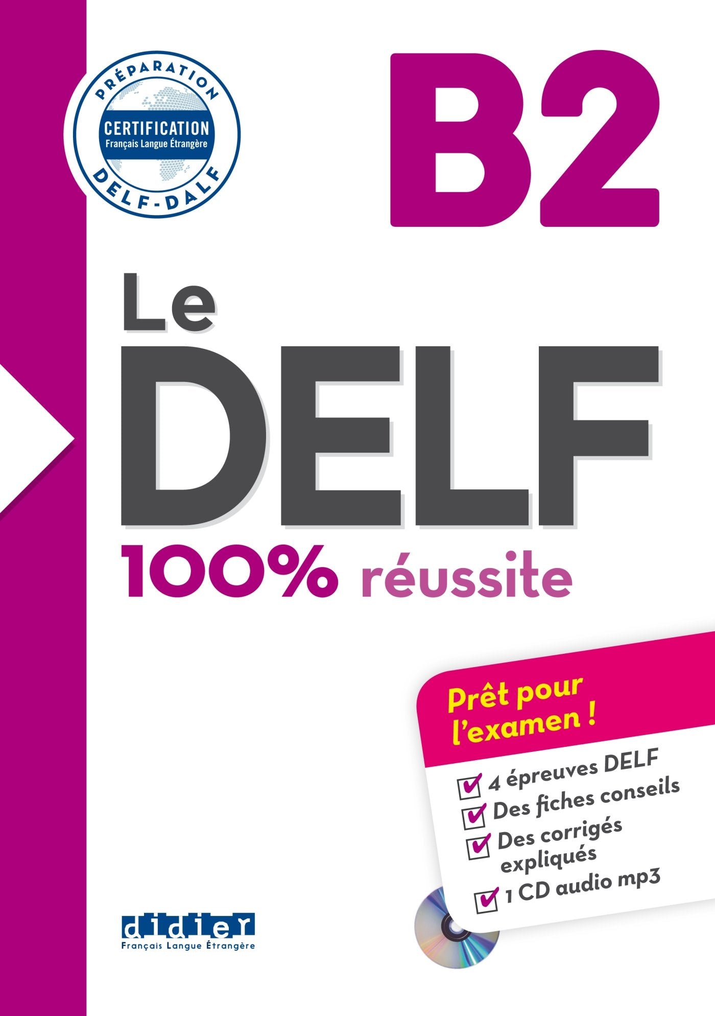 Nouveau Delf B2 (ed. 2016) - Livre + CD (French Edition) - 5959