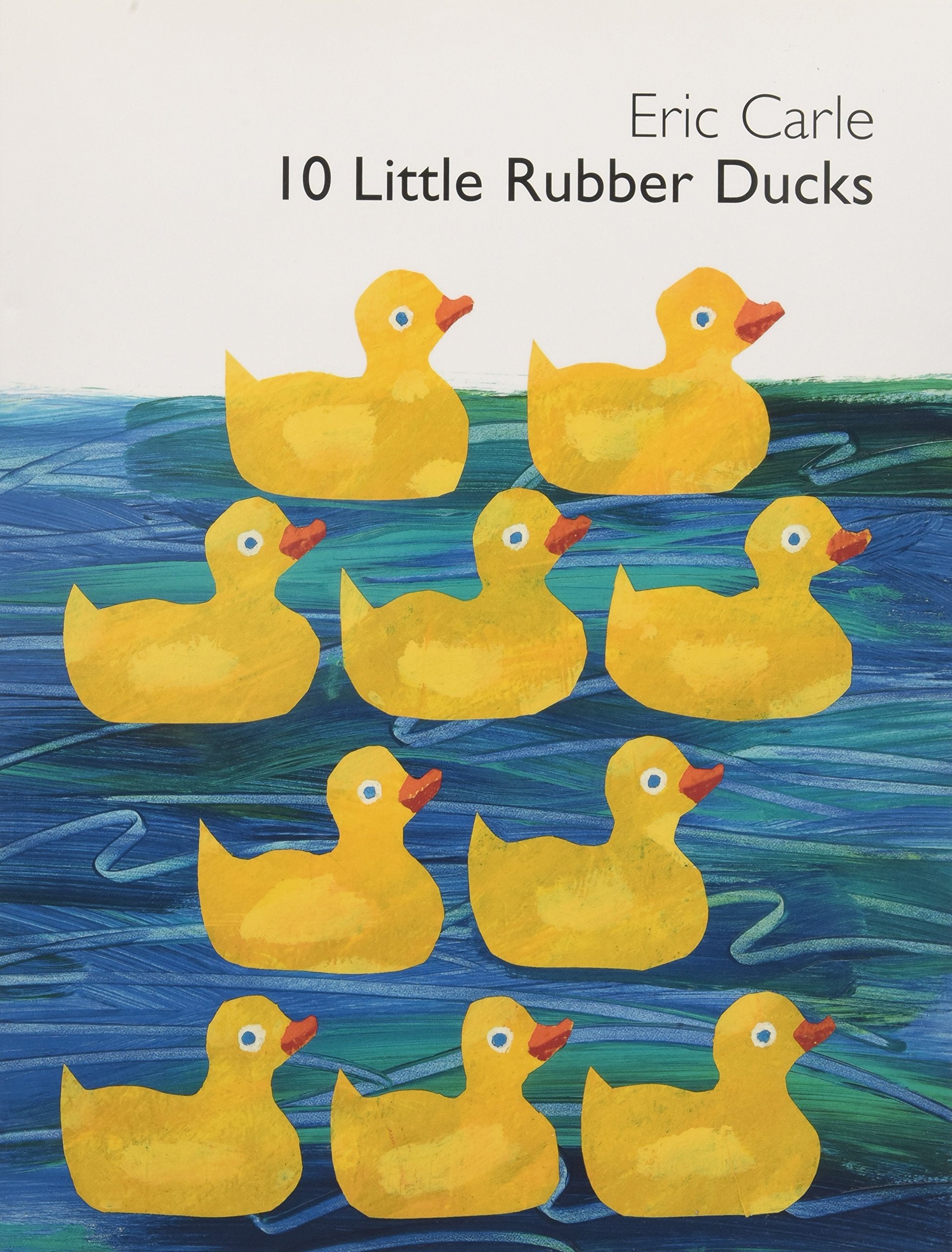 10 Little Rubber Ducks: An Easter And Springtime Book For Kids - 7993