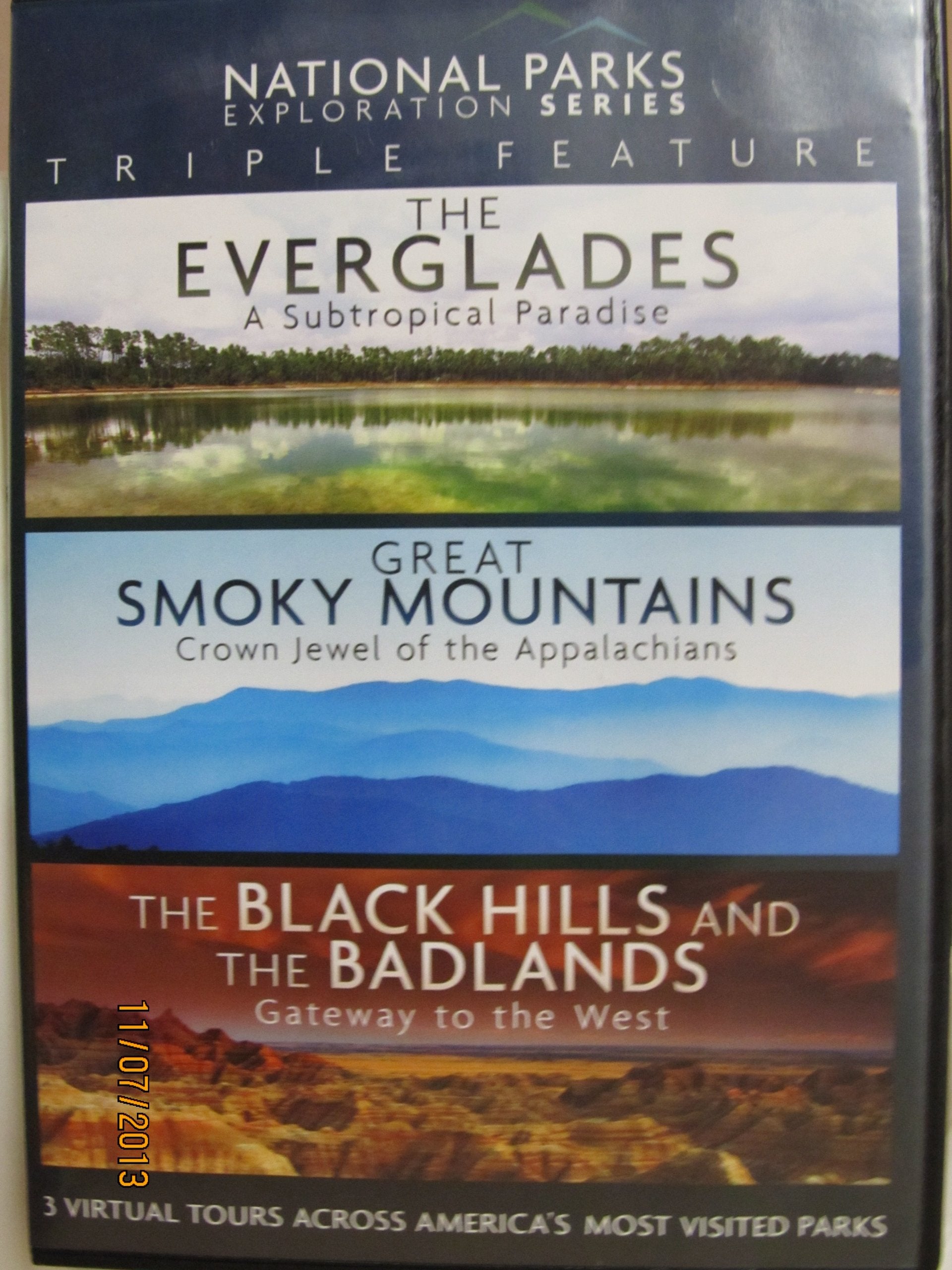 National Parks Exploration Series Triple Feature - The Everglades/The Great Smoky Mountains/The Black Hills and The Badlands