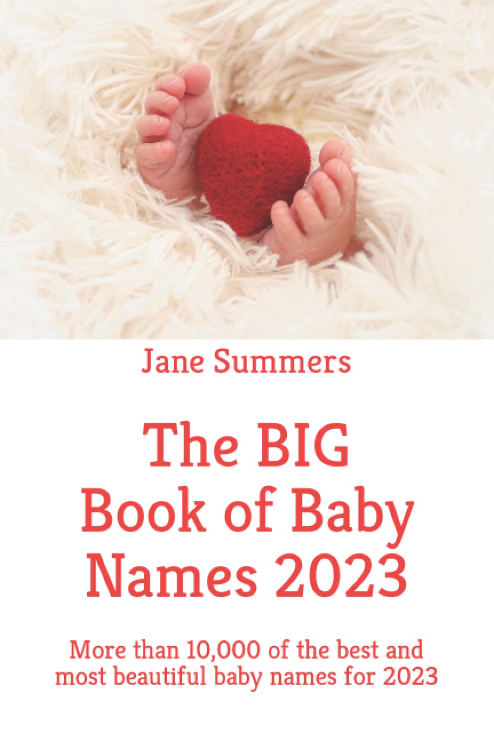 The BIG Book of Baby Names 2023: More than 10,000 of the best and most beautiful baby names for 2023 - Perfect maternity or pregnancy gift (The Big Books of Baby Names) - 5584