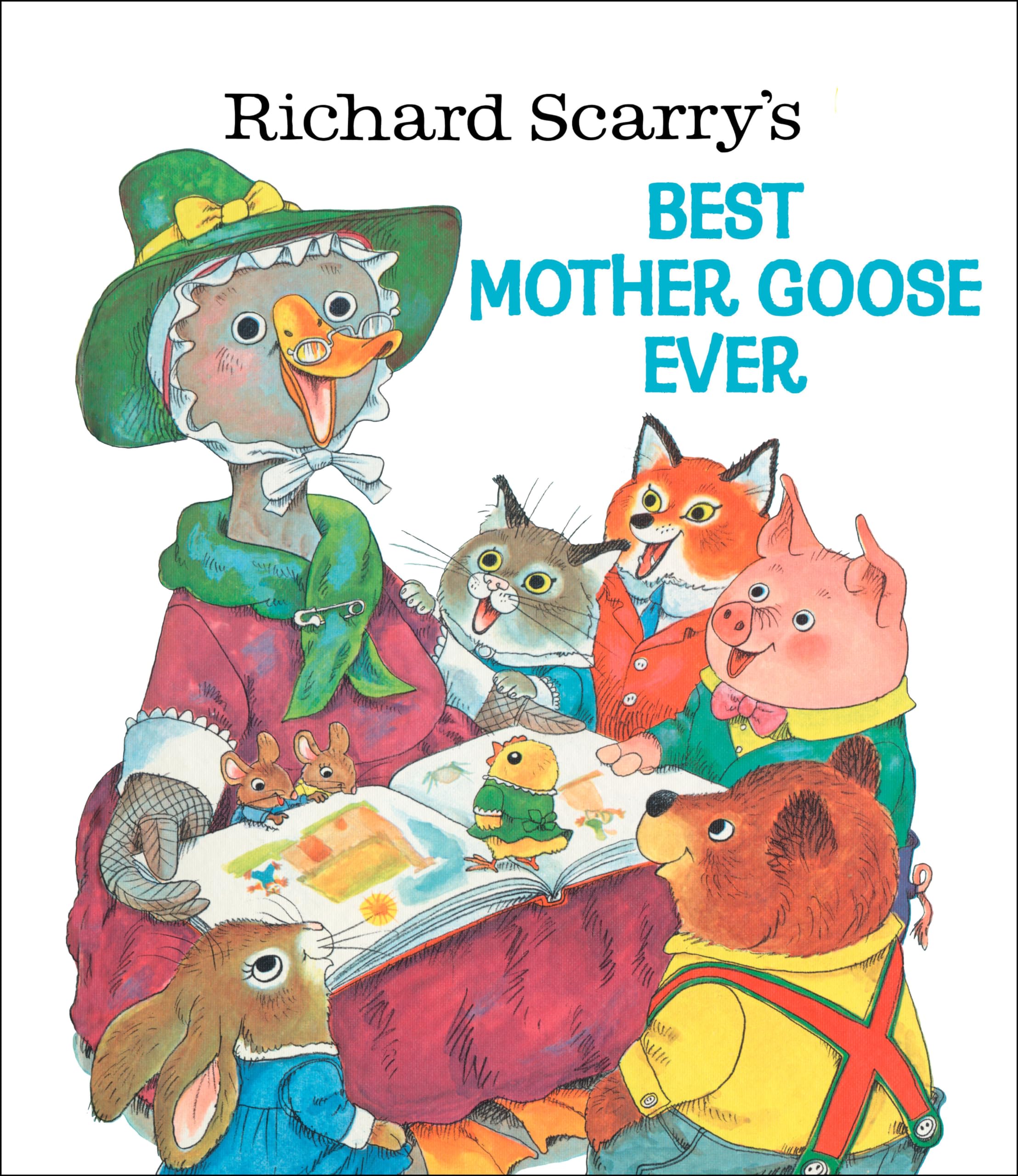 Richard Scarry's Best Mother Goose Ever (Giant Golden Book) - 7554