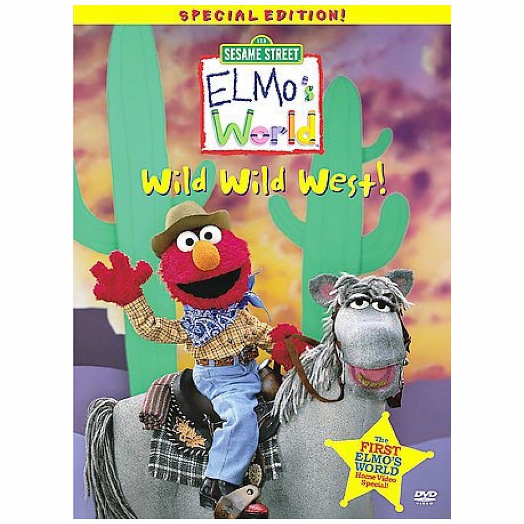 ELMOS WORLD-WILD WILD WEST (DVD) - 4214