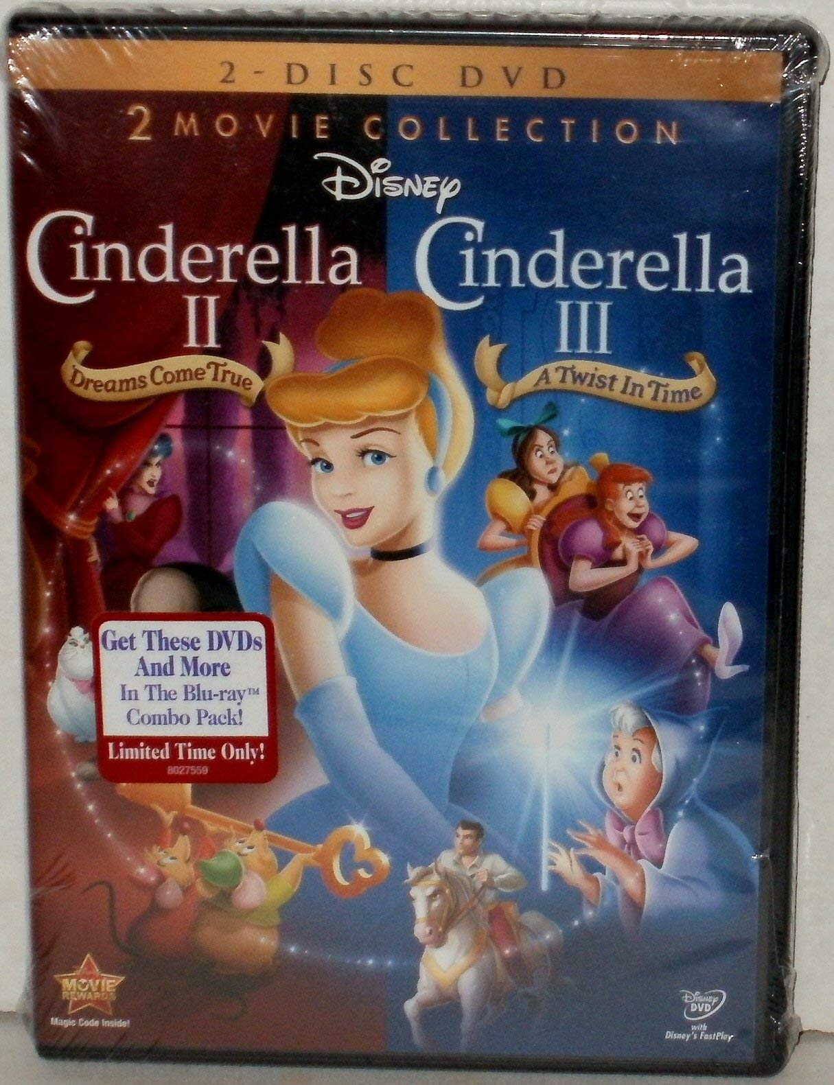 Cinderella II: Dreams Come True / Cinderella III: A Twist In Time (Two-Disc DVD Collection) - 7648