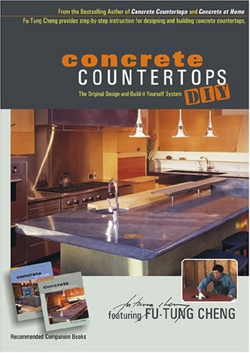 Concrete Countertops DIY (Instructional DVD) featuring Fu-Tung Cheng - 5656