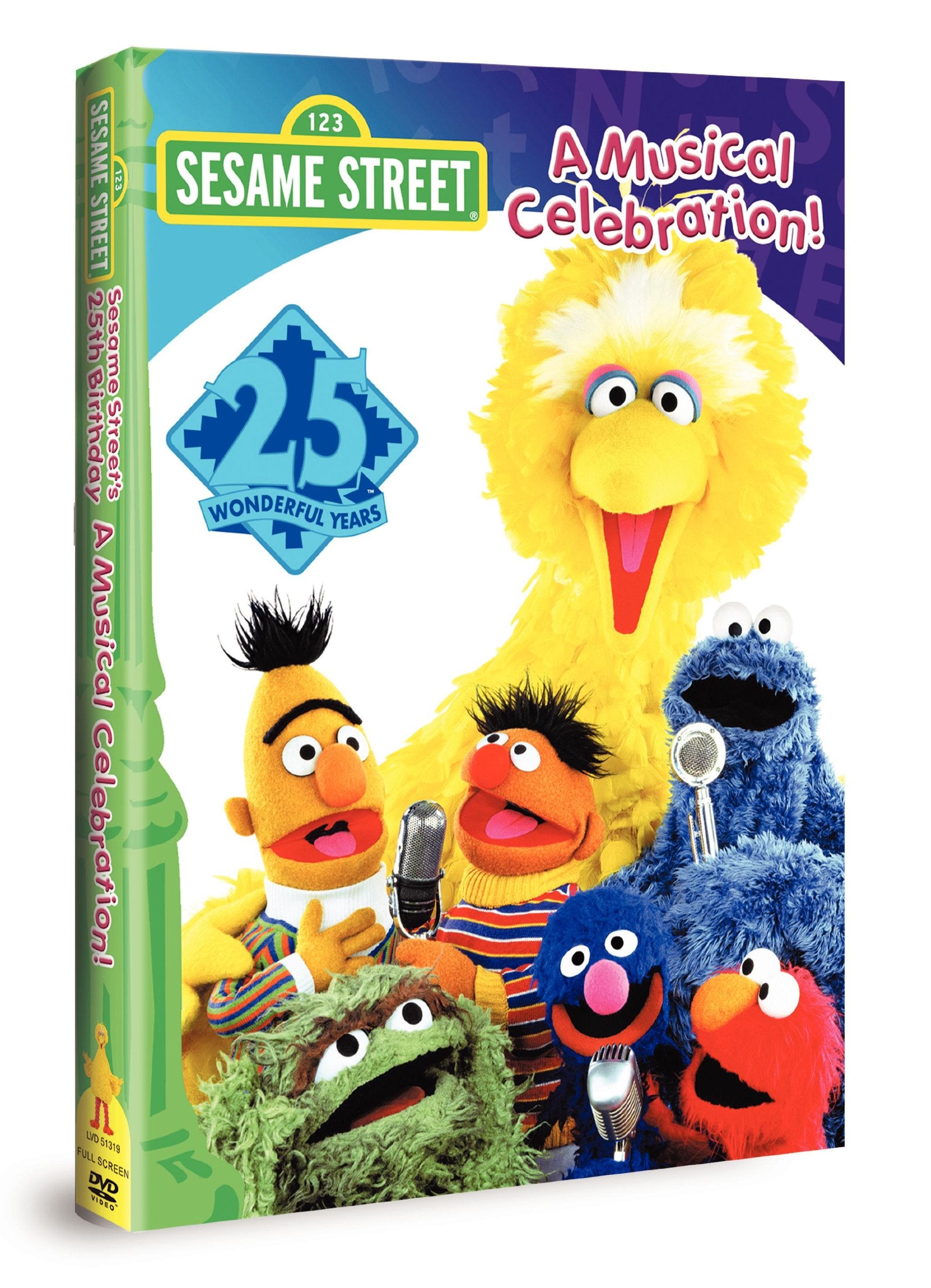 Sesame Street's 25th Birthday: A Musical Celebration! [DVD] - 5302