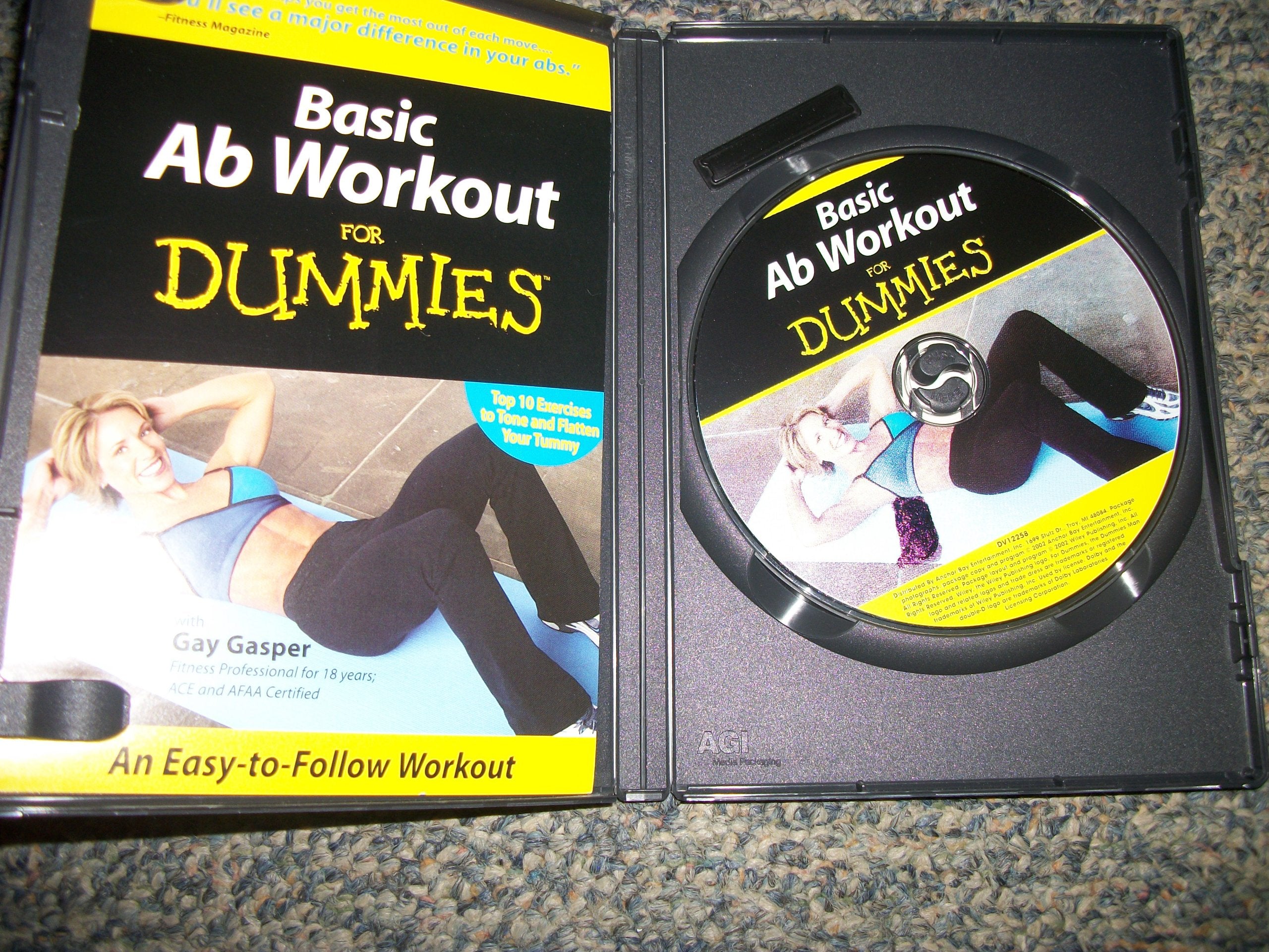 Basic Ab Workout For Dummies [DVD] - 1040