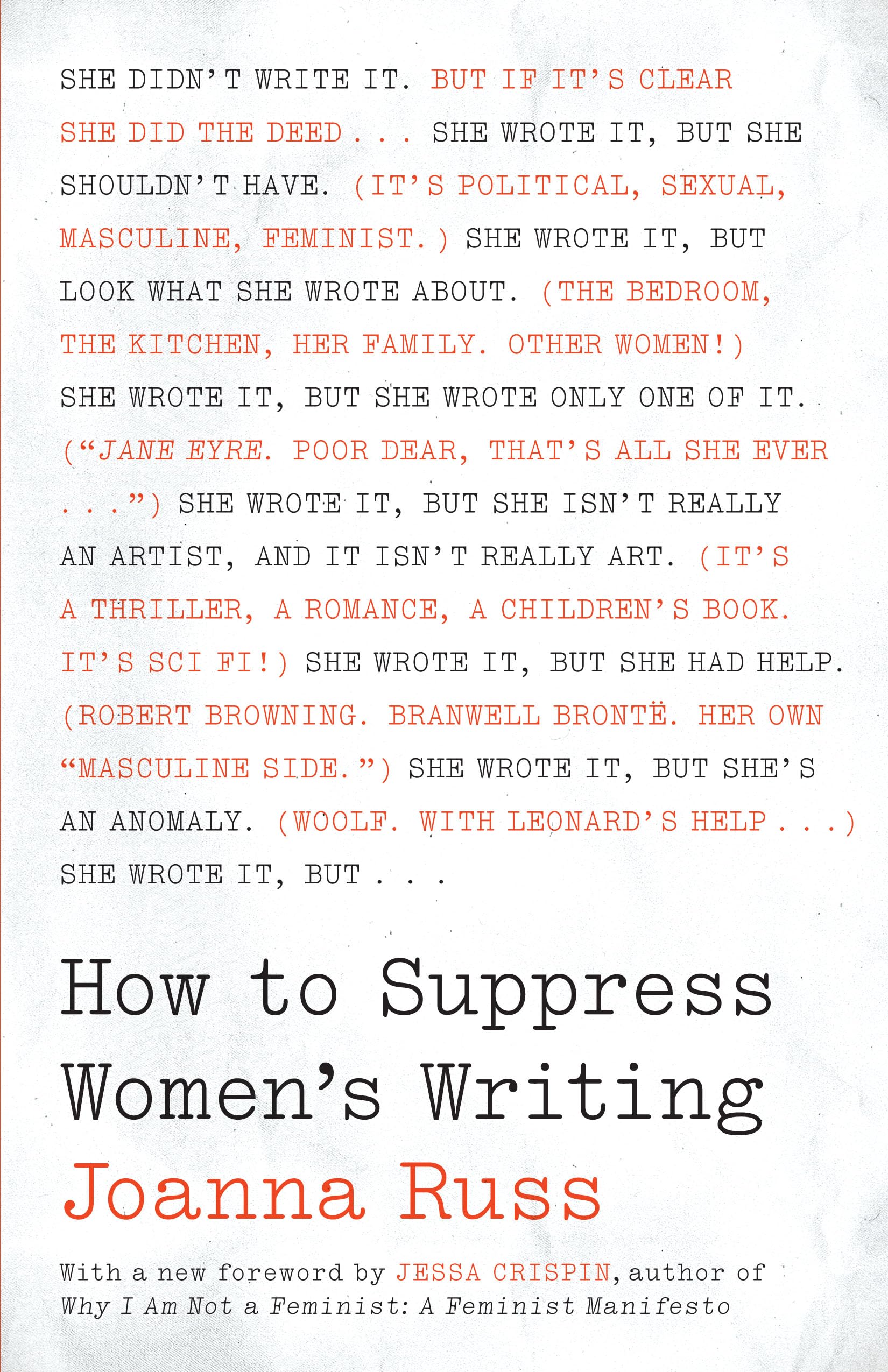 How to Suppress Women's Writing (Louann Atkins Temple Women & Culture, 43) - 3161