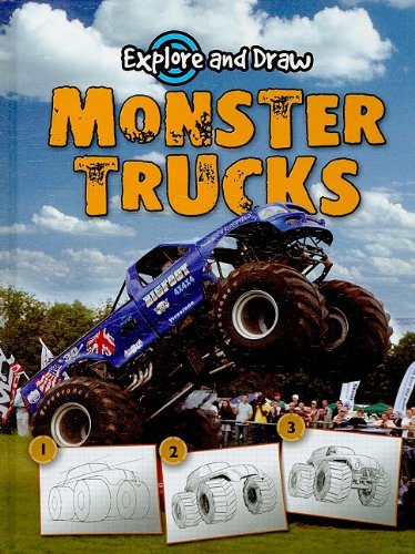 Monster Trucks (Explore and Draw) - 3818