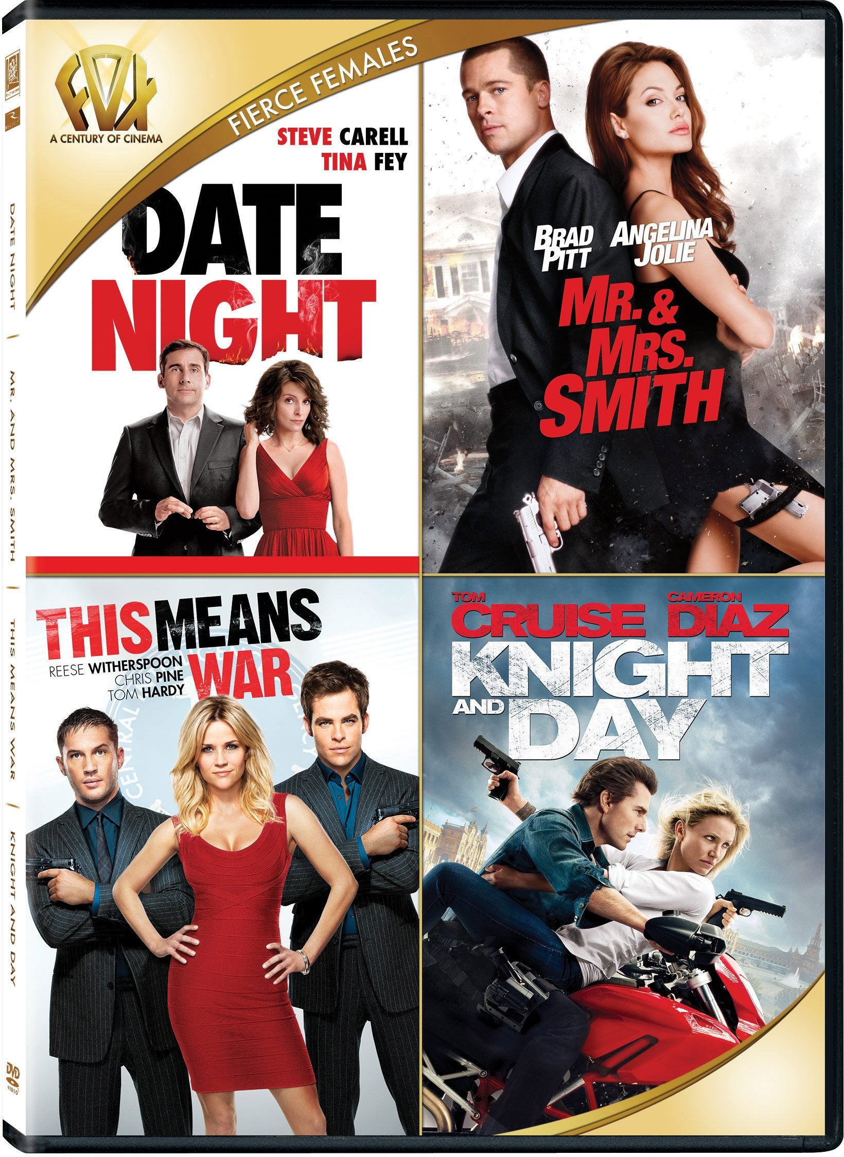 Date Night / Mr. & Mrs. Smith / This Means War / Day & Knight - 5482