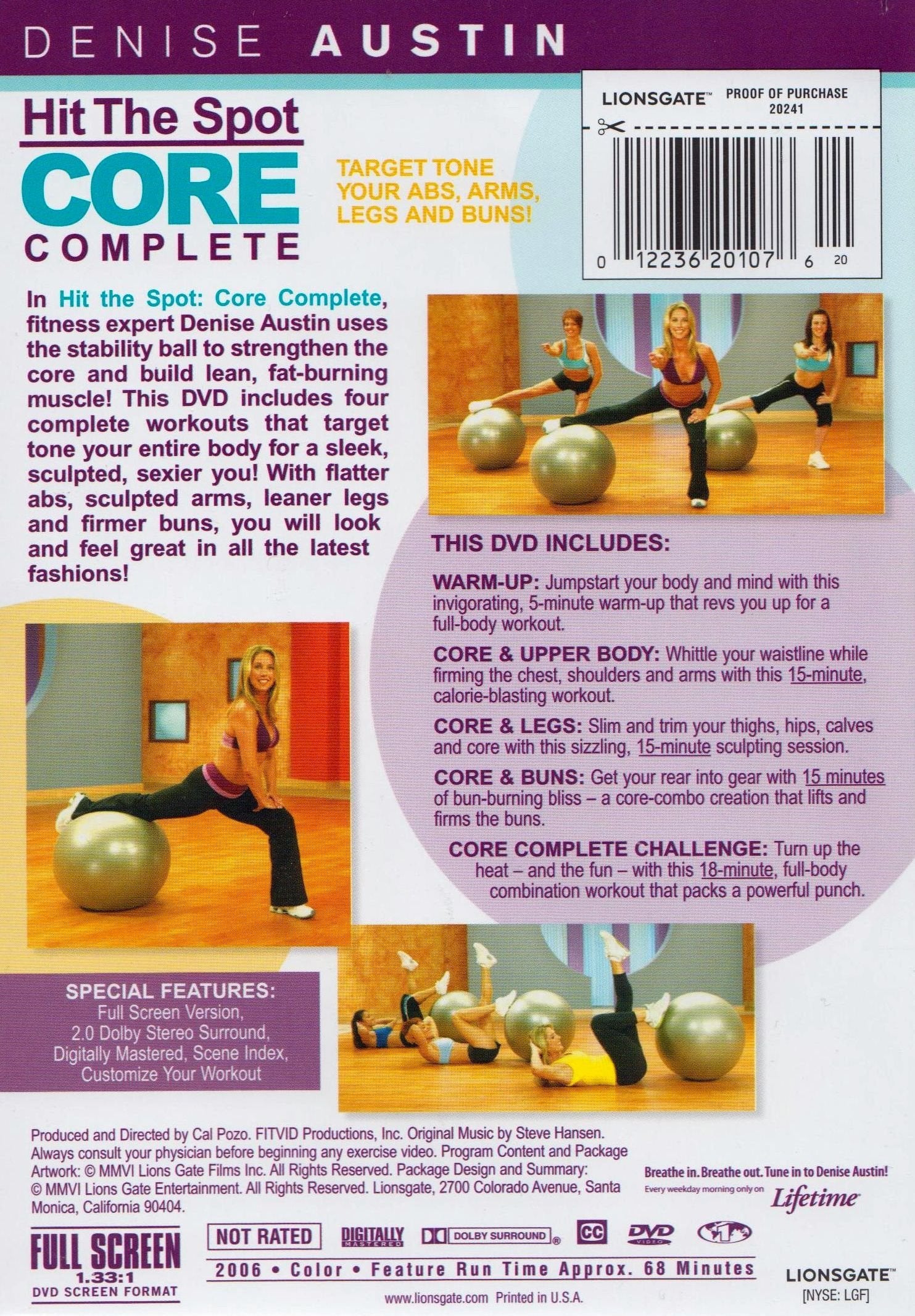 Denise Austin: Hit The Spot Core Complete - 5754