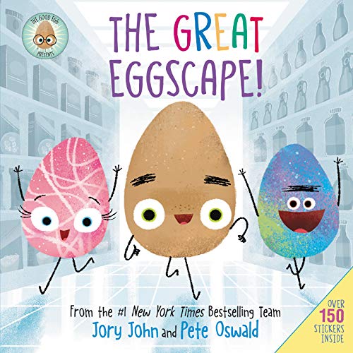 The Good Egg Presents: The Great Eggscape!: Over 150 Stickers Inside: An Easter And Springtime Book For Kids (The Food Group) - 5787