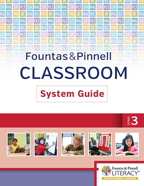 Fountas & Pinnell Classroom System Guide, Grade 3 - 3881