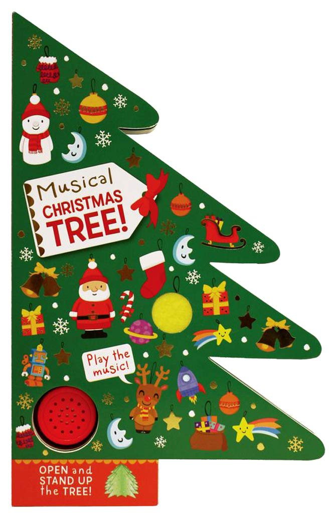 Musical Christmas Tree: A Holiday Fold-Out Sound Book for Babies and Toddlers - 6253