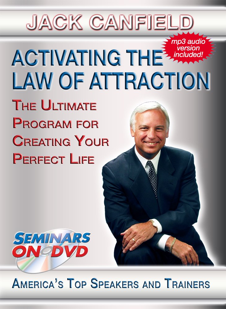 Activating the Law of Attraction - The Ultimate Program for Creating Your Perfect Life - Seminars On Demand Motivational Personal Development Video - Speaker Jack Canfield - Includes Streaming Video and Audio + DVD + MP3 Audio - Compatible with Any - 2443