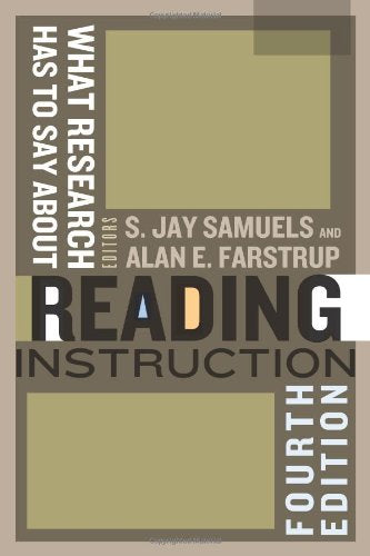 What Research Has to Say About Reading Instruction - 7310