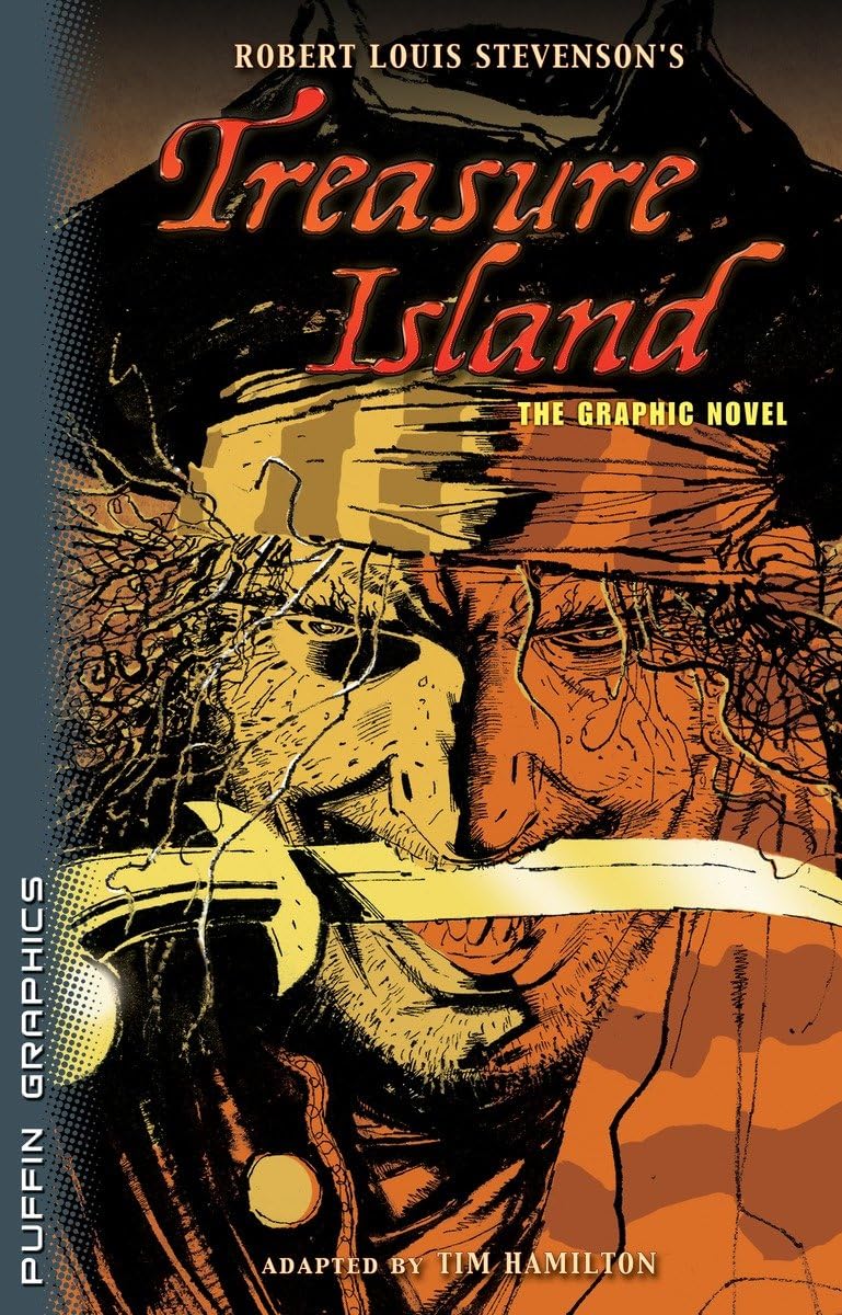 Treasure Island: The Graphic Novel (Puffin Graphics) - 680