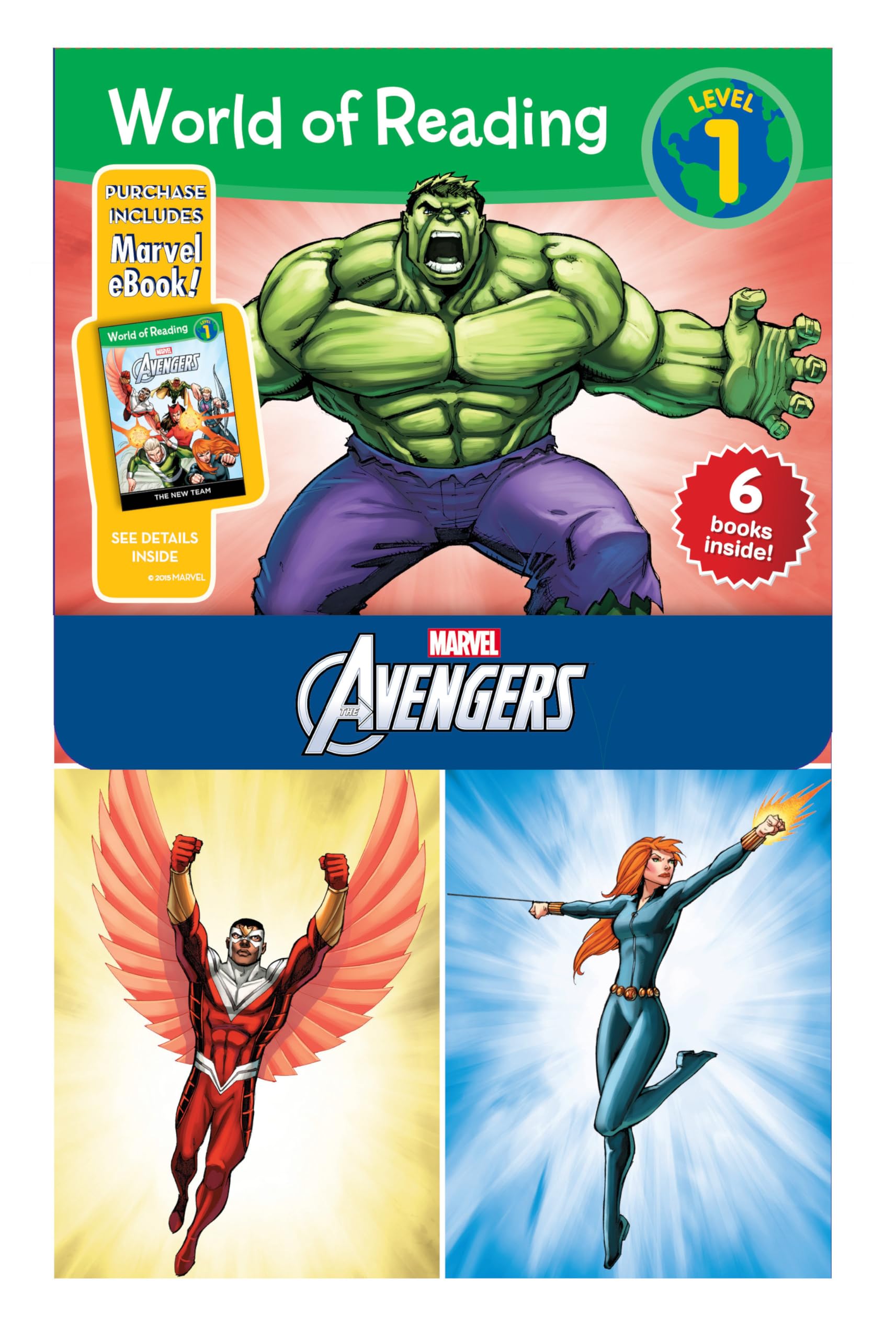 World of Reading Avengers Boxed Set: Level 1 - 6100