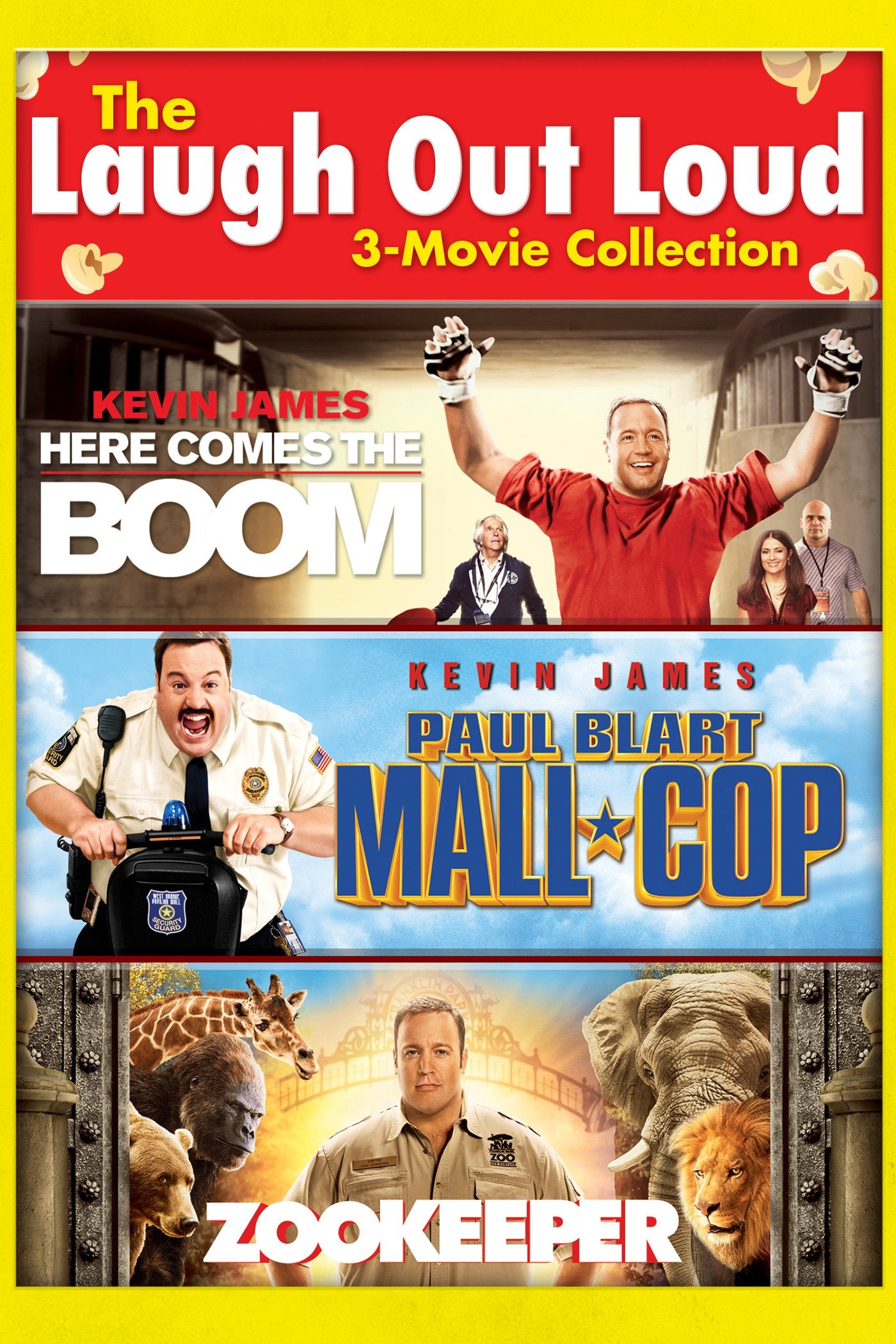 Here Comes the Boom / Paul Blart: Mall Cop / Zookeeper - Vol - 3447