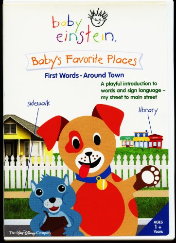 Baby Einstein - Baby's Favorite Places - First Words Around Town [DVD] - 1398