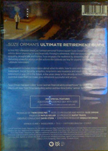 Suze Orman's Ultimate Retirement Guide - A PBS Special 888295987530 - 4971