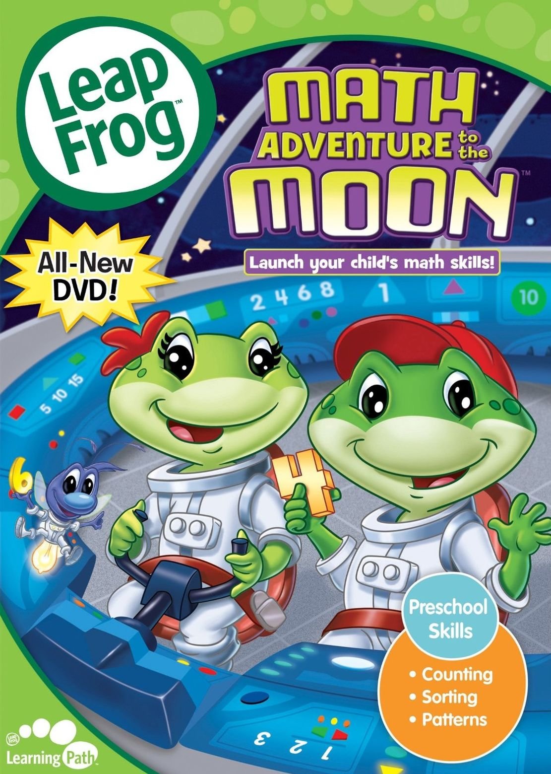 Leapfrog: Math Adventure To The Moon [DVD] - 2695