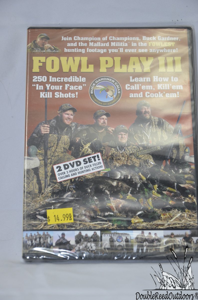 Fowl Play III Duck Hunting Waterfowl DVD - 1102