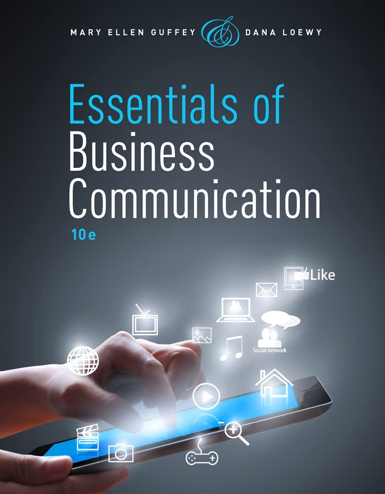 Essentials of Business Communication (with Premium Website, 1 term (6 months) Printed Access Card) - 9947