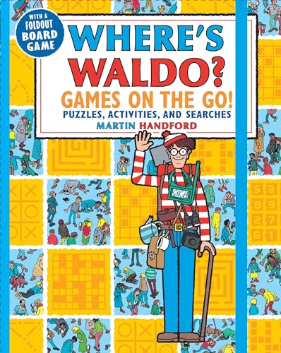 Where's Waldo? Games on the Go!: Puzzles, Activities, and Searches - 1394