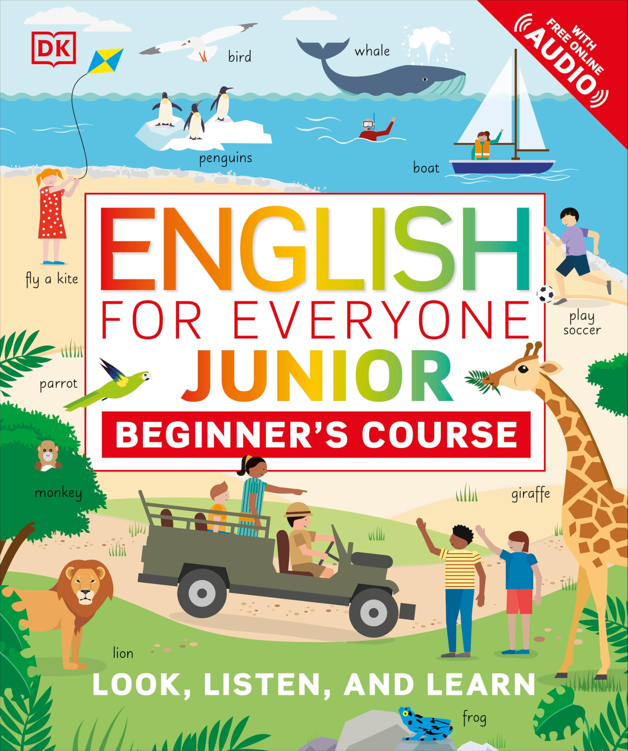 English for Everyone Junior: Beginner's Course (DK English for Everyone Junior) - 5670