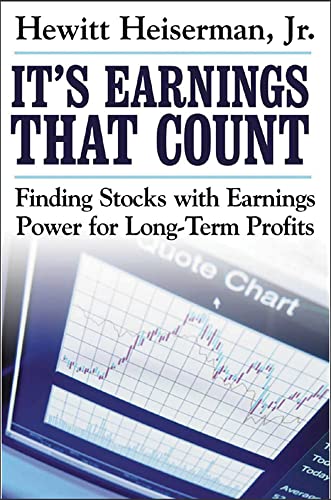 It's Earnings That Count: Finding Stocks with Earnings Power for Long-Term Profits - 5149