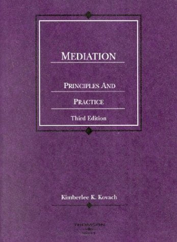 Mediation, Principles and Practice, 3d (Coursebook) - 1168