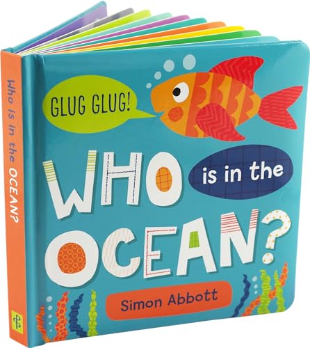 Who is in the Ocean? Padded Board Book (Padded Cover) (Peter Pauper Primer) - 7262