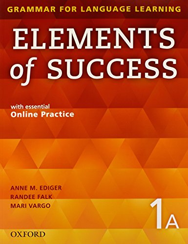 Elements of Success Student Book 1A - 6522