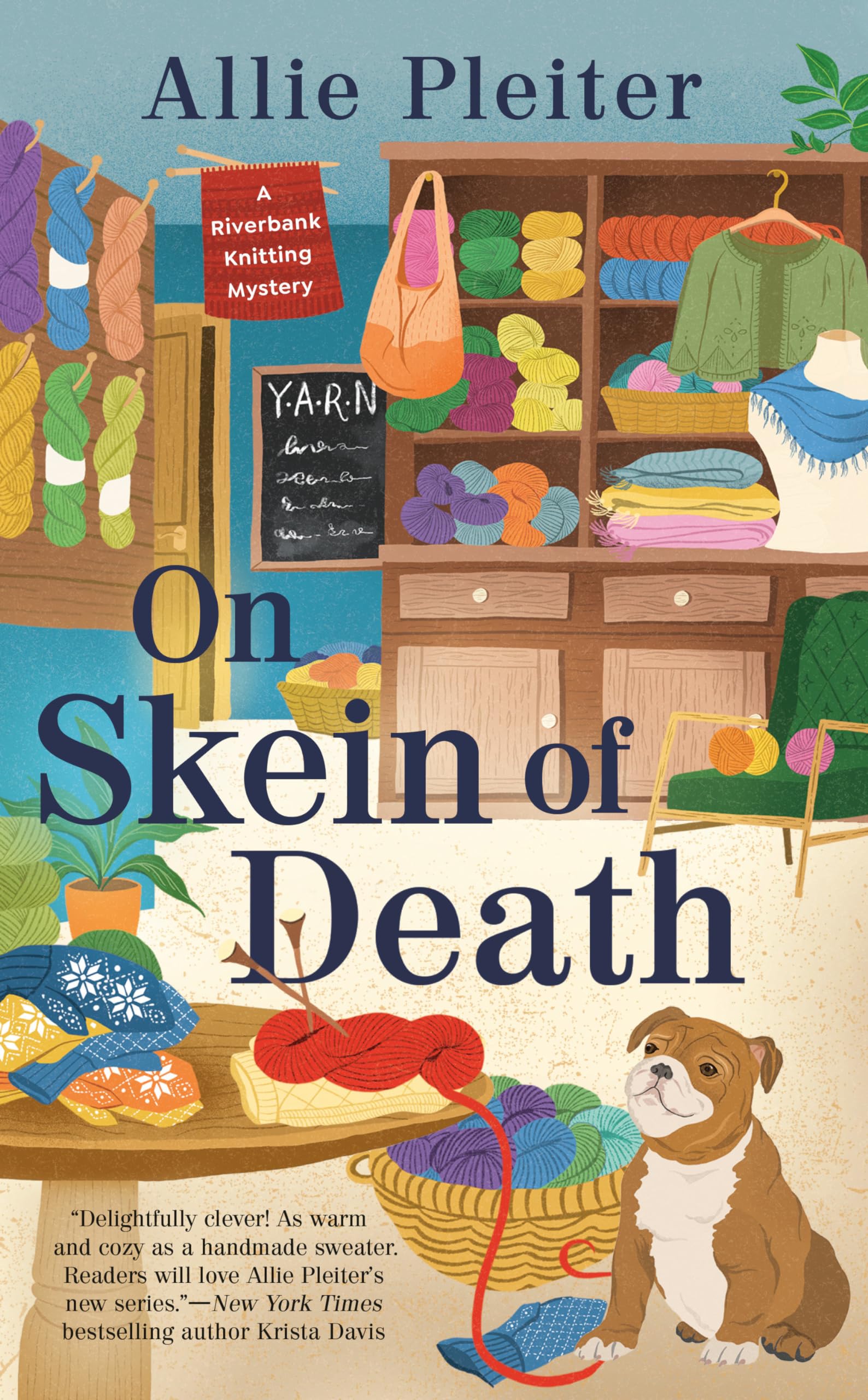 On Skein of Death (A Riverbank Knitting Mystery) - 9612