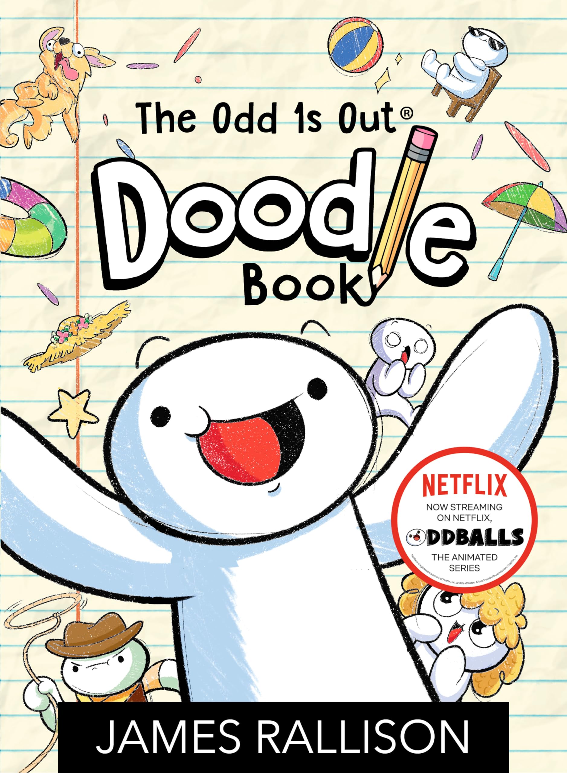 The Odd 1s Out Doodle Book - 4116