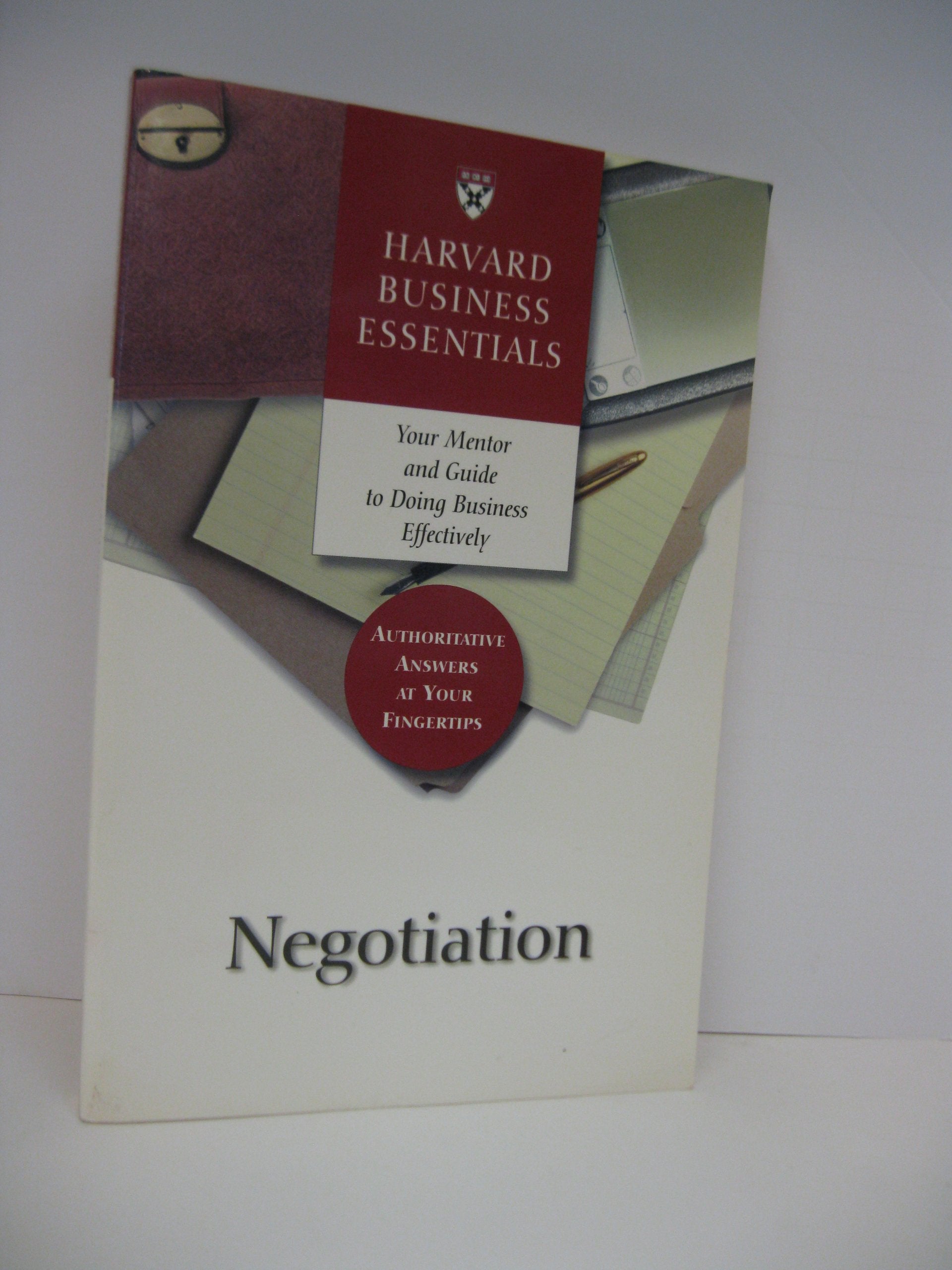 Negotiation (Harvard Business Essentials Series) - 4999