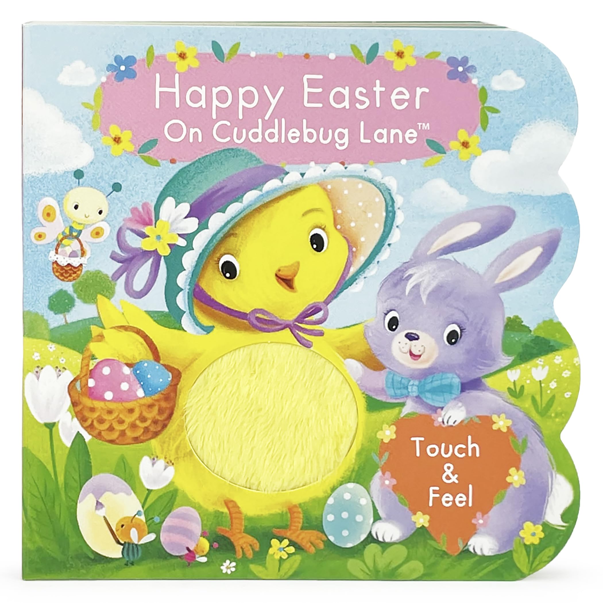 Touch & Feel: Easter on Cuddlebug Lane: Baby & Toddler Touch and Feel Sensory Board Book - 4964