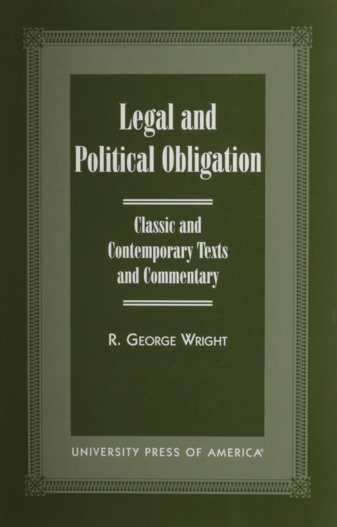 Legal and Political Obligation - 2981