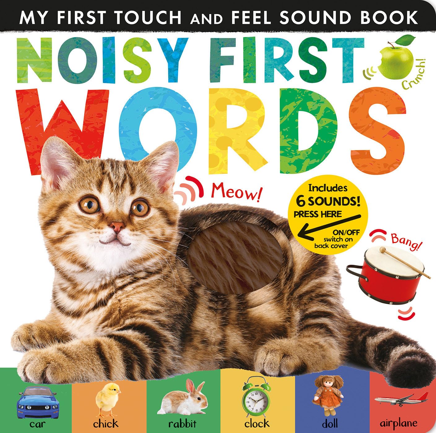 Noisy First Words: My First Touch and Feel Sound Book - 8568