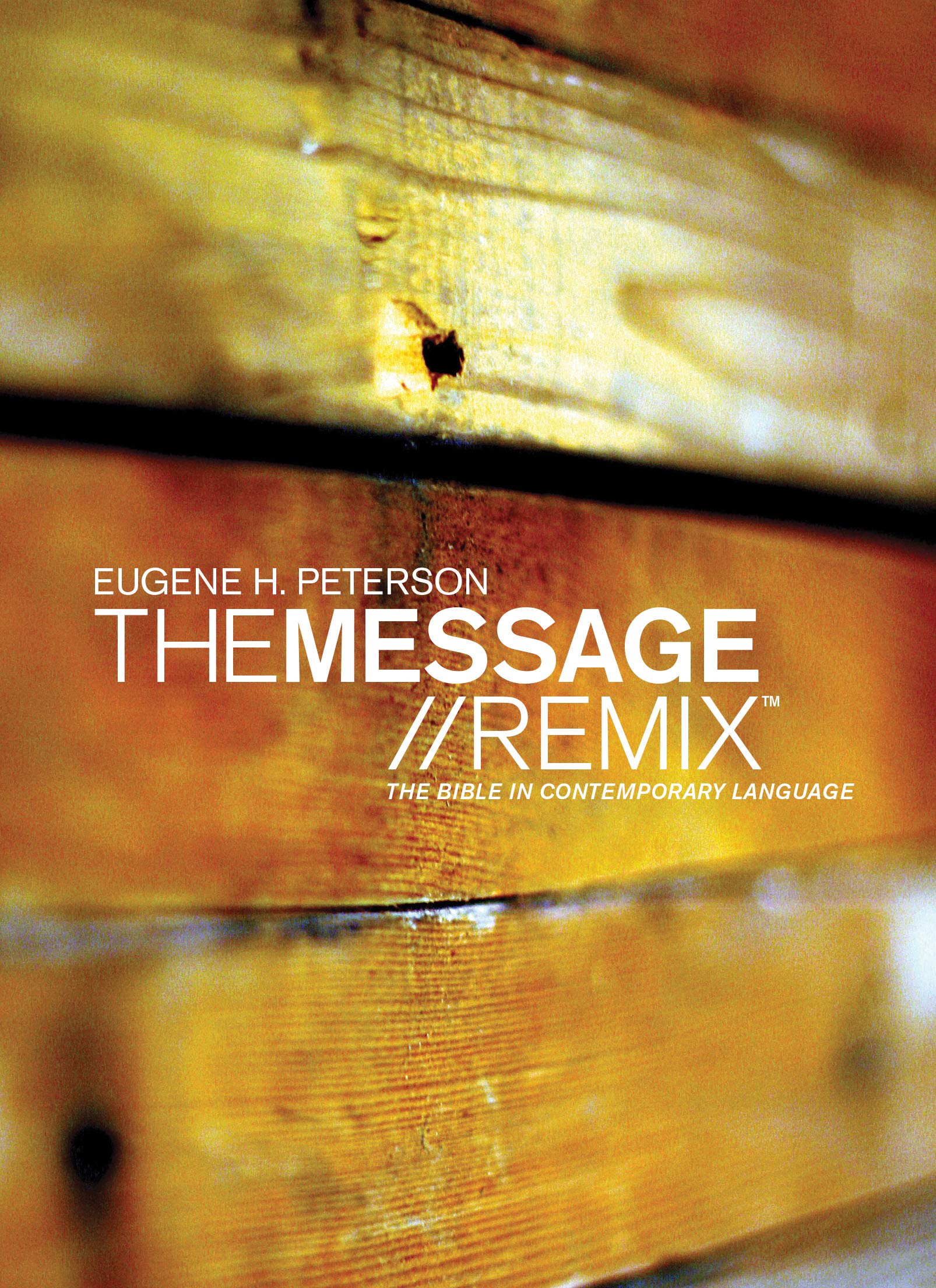 The Message//REMIX (Softcover, Wood): The Bible in Contemporary Language - 2686