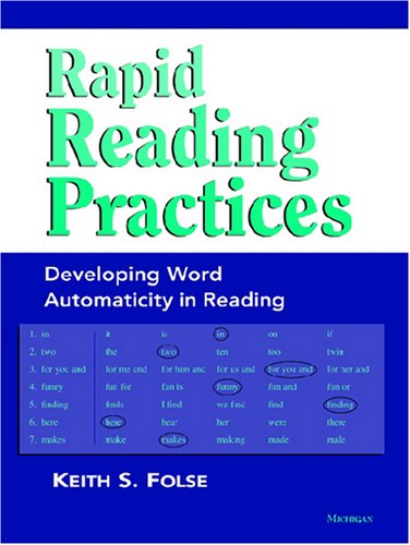 Rapid Reading Practices: Developing Word Automaticity in Reading - 3281