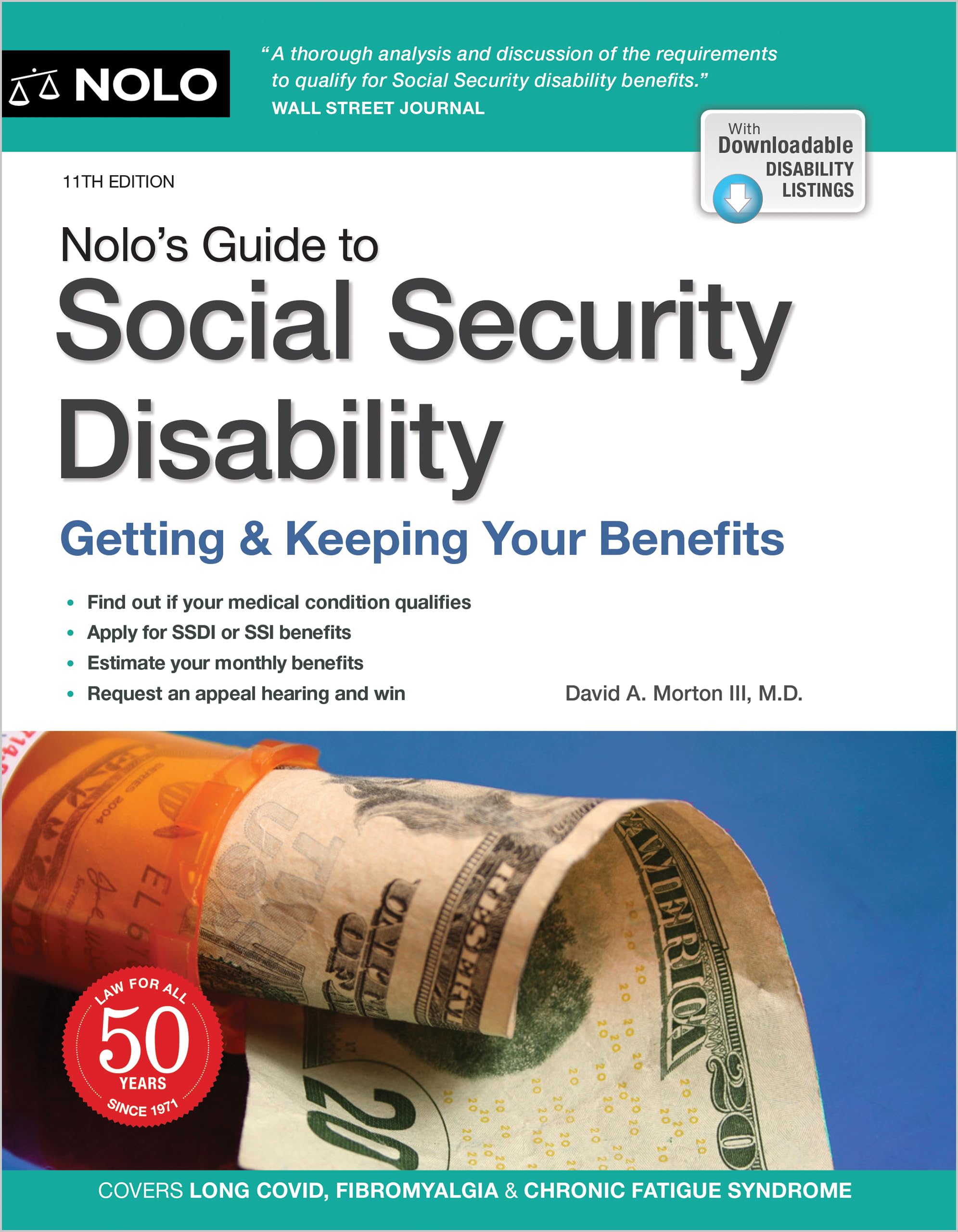 Nolo's Guide to Social Security Disability: Getting & Keeping Your Benefits - 1744