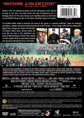 GETTYSBURG (WIDESCREEN EDITION) - 263