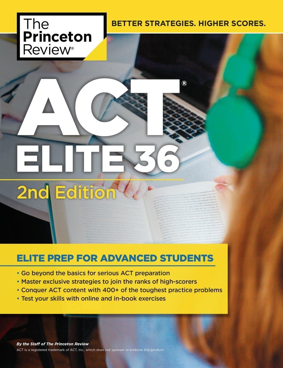 ACT Elite 36, 2nd Edition (College Test Preparation) - 6875