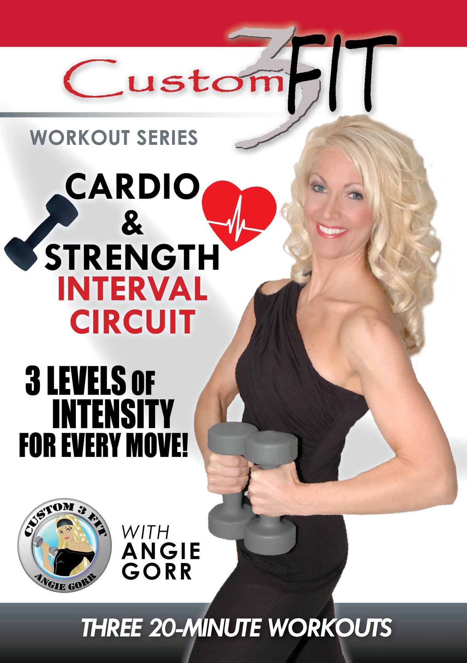 Cardio and Strength Interval Circuit Workout DVD with Angie Gorr - 8855